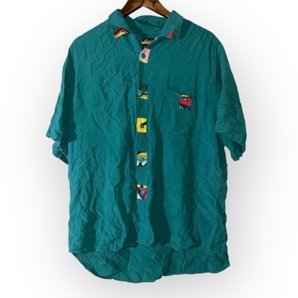 Jams world Vintage button down shirt SIZE LARGE